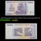 2007-2008 Zimbabwe 3rd Dollar (ZWR) 10 Billion Dollars Banknote P# 85 Grades Choice CU