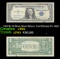 1957B $1 Blue Seal Silver Certificate Fr-1621 Grades vf+