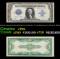 1923 $1 Large Size Blue Seal Silver Certificate, Fr-238 Signatures of Woods & White Grades vf++