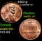 1963-p Lincoln Cent 1c Grades Gem+ Unc RD