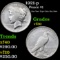 1921-p Peace Dollar $1 Grades vf++