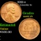1911-s Lincoln Cent 1c Grades Select Unc RB