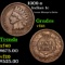 1909-s Indian Cent 1c Grades vf+