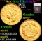 ***Auction Highlight*** 1878 Three Dollar Gold 3 Graded ms65+ By SEGS (fc)