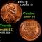 1955-p Lincoln Cent 1c Grades Gem+ Unc RD