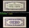 1942 Malaysia (Japanese WWII Occupation) 1 Cent Banknote P#?M1 Grades Choice CU