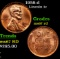 1958-d Lincoln Cent 1c Grades GEM++ Unc RD