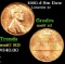1960-d Sm Date Lincoln Cent 1c Grades GEM++ Unc RD