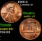 1969-d Lincoln Cent 1c Grades Gem+ Unc RD