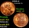 1950-d Lincoln Cent 1c Grades GEM++ RD