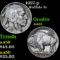 1938-d Buffalo Nickel 5c Grades Select AU