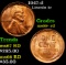 1947-d Lincoln Cent 1c Grades GEM++ RD