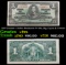 1937 Canada 1 Dollar Banknote P# 58e, Sig. Coyne & Towers Grades vf+