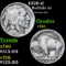 1920-d Buffalo Nickel 5c Grades vf+