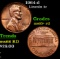 1964-d Lincoln Cent 1c Grades Gem+ Unc RD