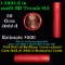 Shotgun Lincoln 1c roll, 2002-d 50 pcs Vintage Steel-Strong Wrapper.