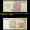 2007-2008 Zimbabwe 3rd Dollar (ZWR) 200 Million Dollars Banknote P# 81 Grades vf++
