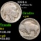 1924-s Buffalo Nickel 5c Grades vg+