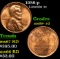 1958-p Lincoln Cent 1c Grades GEM++ RD