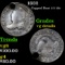 1832 Capped Bust Half Dime 1/2 10c Grades vg details