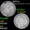 1872-p Seated Liberty Half Dime 1/2 10c Grades vg details
