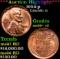 ***Auction Highlight*** 1954-p Lincoln Cent 1c Graded GEM++ RD By USCG (fc)
