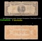 1942 Philippines under Japanese Occupation 5 Peso Note P: 107A Grades f details