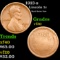 1913-s Lincoln Cent 1c Grades vf++