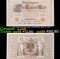 1910 Imperial Germany 1,000 Mark Note P: 44A Grades Select AU