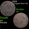 1835 Capped Bust Dime 10c Grades g, good