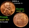 1955-d Lincoln Cent 1c Grades GEM++ RD