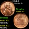 1954-d Lincoln Cent 1c Grades GEM++ RD