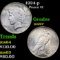 1924-p Peace Dollar $1 Grades Select+ Unc