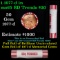 Shotgun Lincoln 1c roll, 1977-d 50 pcs Brandt 50c Wrapper.