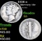 1926-s Mercury Dime 10c Grades f+