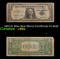 1957 $1 Blue Seal Silver Certificate Fr-1619 Grades vf+