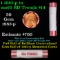 Shotgun Lincoln 1c roll, 1983-p 50 pcs Brandt 50c Wrapper.