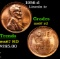 1956-d Lincoln Cent 1c Grades GEM++ Unc RD