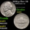1939-p Rev 38 Jefferson Nickel 5c Grades GEM Unc