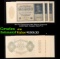 Set of 3 Consecutive 1922 Weiamr Germany 10,000 Mark Vampire Note P: 72 Grades AU