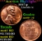 ***Auction Highlight*** 1957-p Lincoln Cent 1c Graded GEM++ RD By USCG (fc)