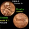 1964-d Lincoln Cent 1c Grades GEM+ Unc RD