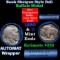 Buffalo Nickel Shotgun Roll in Old Bank Style 'Abbott Coin Counter AutoMat' Wrapper 1930 & D Mint En
