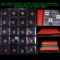 Page of 20 Different Date Lincoln 1 Cents Most Red and 1 Steel, Most Gem Unc or Better