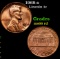 1968-s Lincoln Cent 1c Grades GEM+ Unc RD
