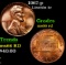 1967-p Lincoln Cent 1c Grades GEM+ Unc RD