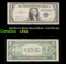 1935G $1 Blue Seal Silver Certificate Grades vf+