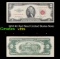 1953 $2 Red Seal United States Note Grades vf++