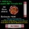 Shotgun Lincoln 1c roll, 1988-d 50 pcs Brandt 50c Wrapper.