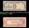 1943 Philippines Under Japanese Occupation 5 Pesos Note P: 110A Grades vf+